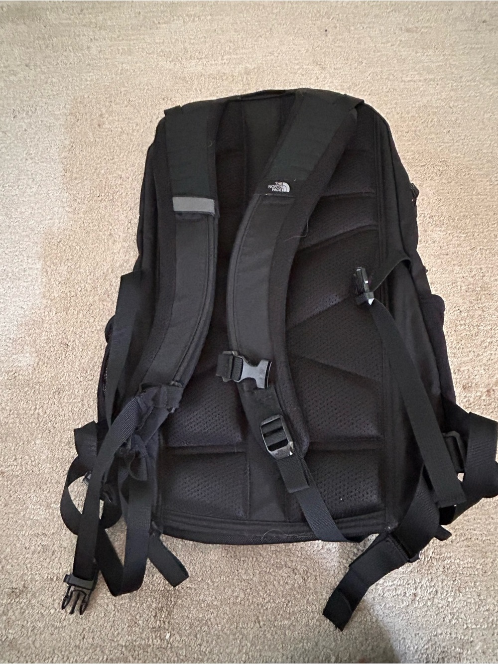 The North Face Black Daypack with Front Bungee - Picture 3 of 5
